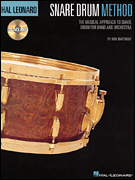 HAL LEONARD SNARE DRUM METHOD-BK/CD cover